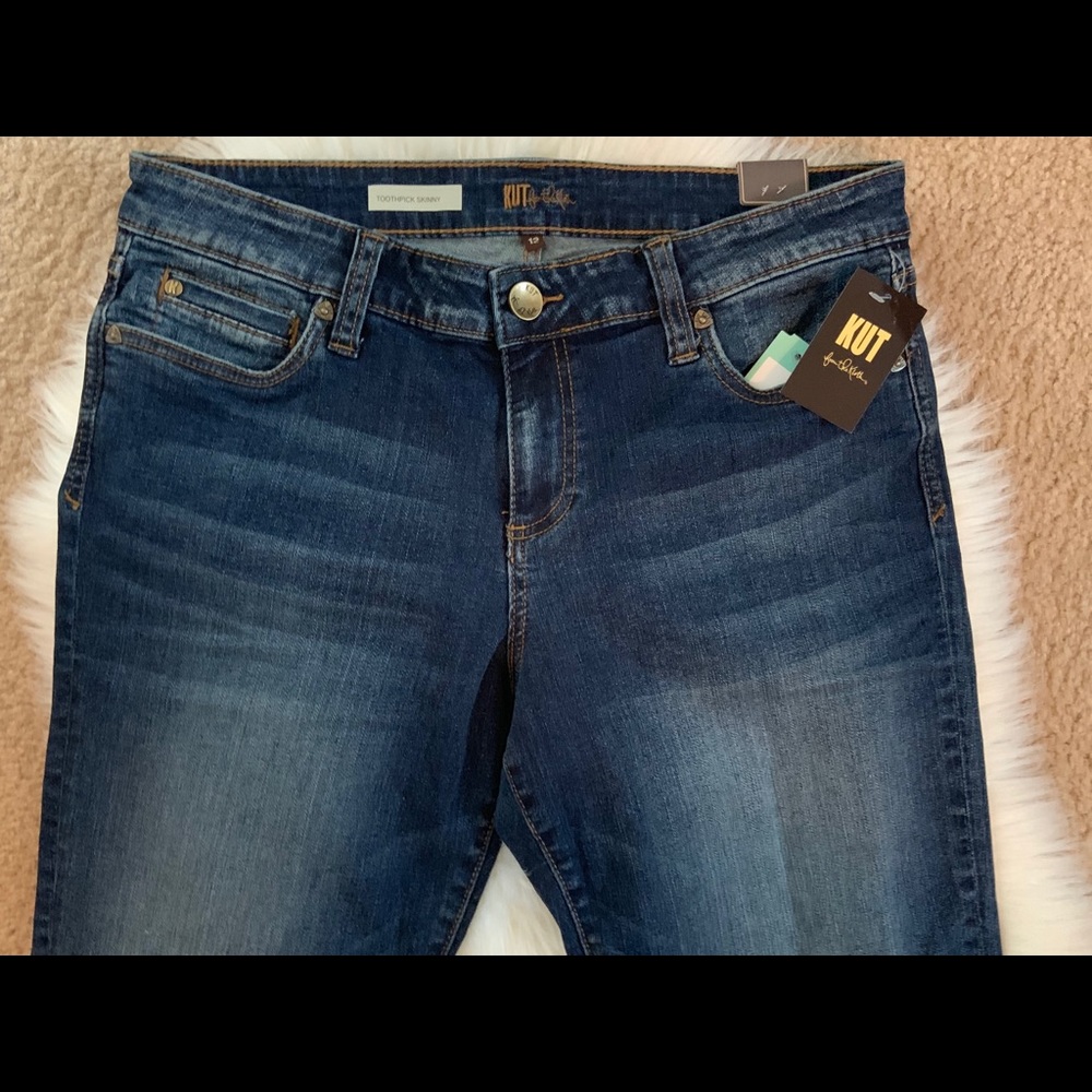 KUT from the Kloth denim skinny jean in sz 12